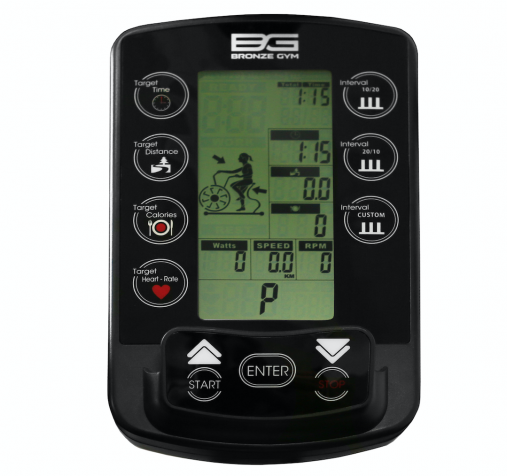 Аэробайк коммерческий BRONZE GYM A1000M PRO TURBO с мультипоручнями