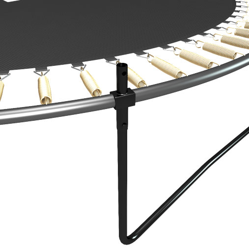 Батут пружинный с защитной сеткой UNIX line SUPREME GAME 12ft (зеленый) + Basketball Батут пружинный с защитной сеткой UNIX line SUPREME GAME 12ft (зеленый) + Basketball