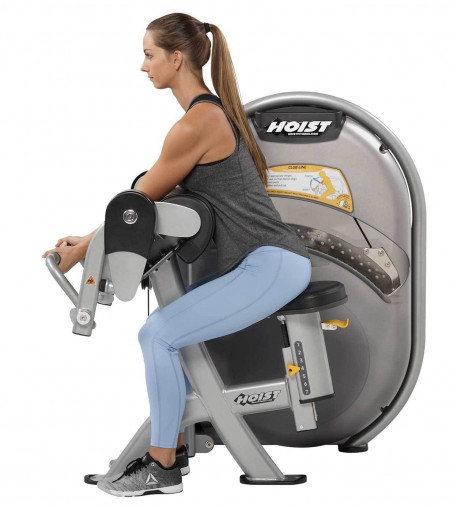 Бицепс сидя HOIST CL-3102 серебристый/черный Бицепс сидя HOIST CL-3102 серебристый/черный