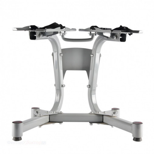 Пара регулируемых гантелей Original Fitness 40 кг на стойке Пара регулируемых гантелей Original Fitness 40 кг на стойке