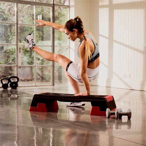 Степ-платформа Reebok step (синий/белый) RAP-11150TL Степ-платформа Reebok step (синий/белый) RAP-11150TL