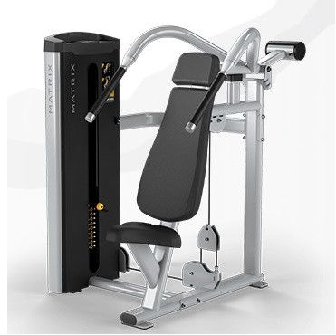 Тренажер грузоблочный Жим от плеч MATRIX GO-S23 Тренажер грузоблочный Жим от плеч MATRIX GO-S23