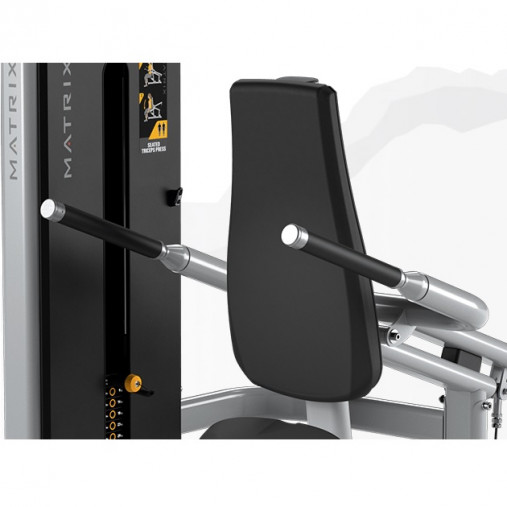 Тренажер грузоблочный Отжимания сидя MATRIX GO-S42 Тренажер грузоблочный Отжимания сидя MATRIX GO-S42