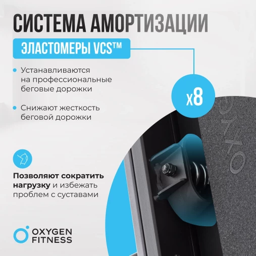 Беговая дорожка полукоммерческая OXYGEN FITNESS PALLADIUM LCD PRO Беговая дорожка полукоммерческая OXYGEN FITNESS PALLADIUM LCD PRO