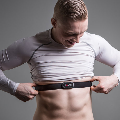 Кардиодатчик POLAR H10+ HR Sensor, размер XS-S, черный Кардиодатчик POLAR H10+ HR Sensor, размер XS-S, черный