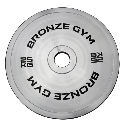 Диск олимпийский BRONZE GYM стальной 25 кг хромированный 51мм