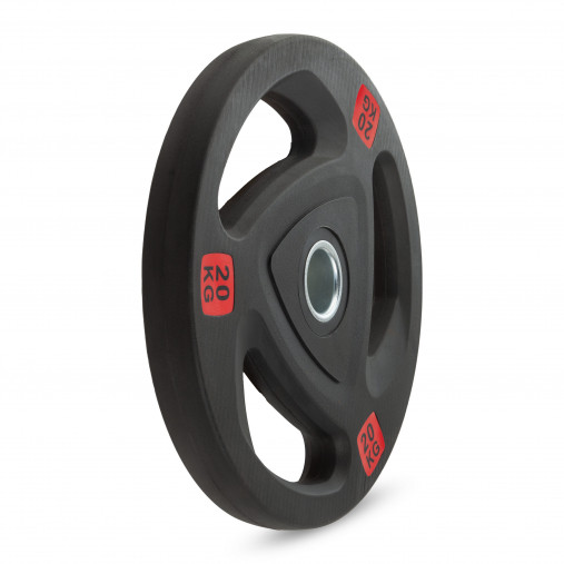 Диск 51 мм. NEO полиуретановый с 3-мя хватами VictoryFit олимпийский 20 кг