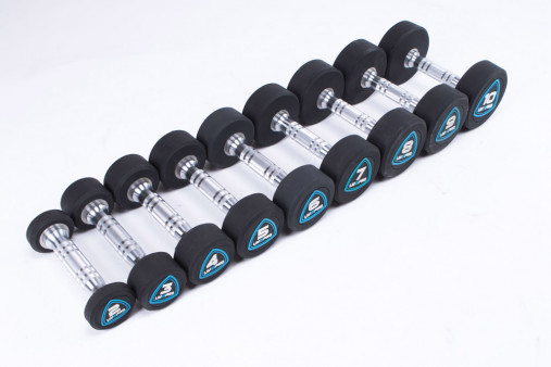 Гантели в уретане LIVEPRO Studio Dumbbells 1-10 кг (10 пар) вес набора: 110 кг Гантели в уретане LIVEPRO Studio Dumbbells 1-10 кг (10 пар) вес набора: 110 кг