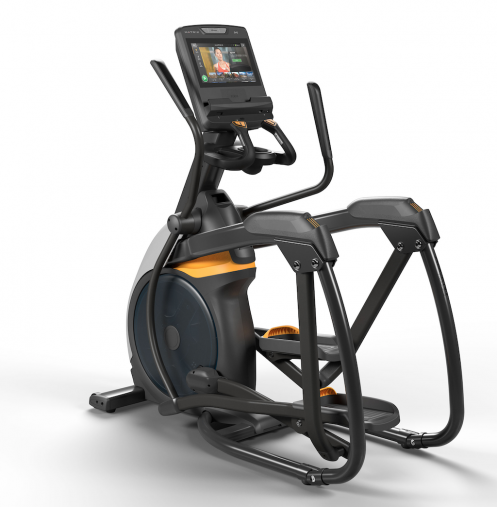 Эллиптический тренажер Matrix Ascent Trainer Performance с изменяющимся углом наклона и длиной шага. Консоль Touch Base Эллиптический тренажер Matrix Ascent Trainer Performance с изменяющимся углом наклона и длиной шага. Консоль Touch Base