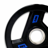 Диск обрезиненный с 3-мя хватами UNIX Fit PRO 2,5 кг, 51 мм