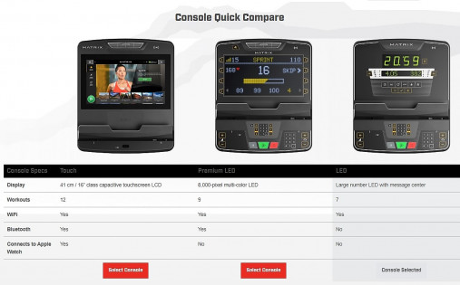 Горизонтальный велотренажер Matrix Endurance. Консоль LED Горизонтальный велотренажер Matrix Endurance. Консоль LED