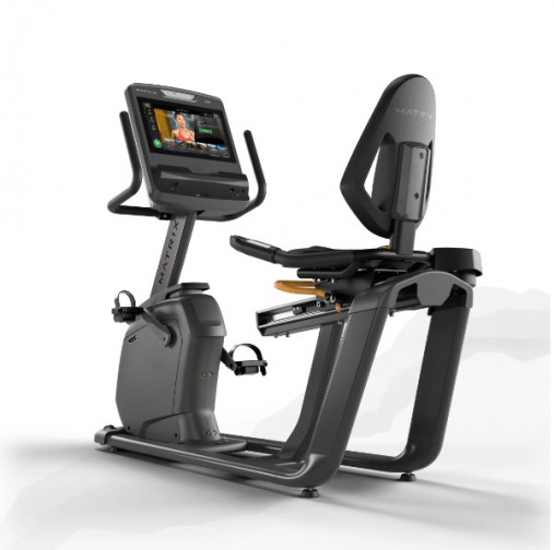 Горизонтальный велотренажер Matrix Lifestyle. Консоль Touch Горизонтальный велотренажер Matrix Lifestyle. Консоль Touch