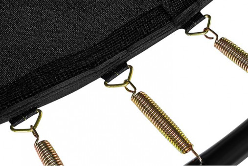 Батут Hasttings Air Game 12FT (3,66 м) с внутренней сеткой и двухсторонним защитным матом (зеленый/синий)