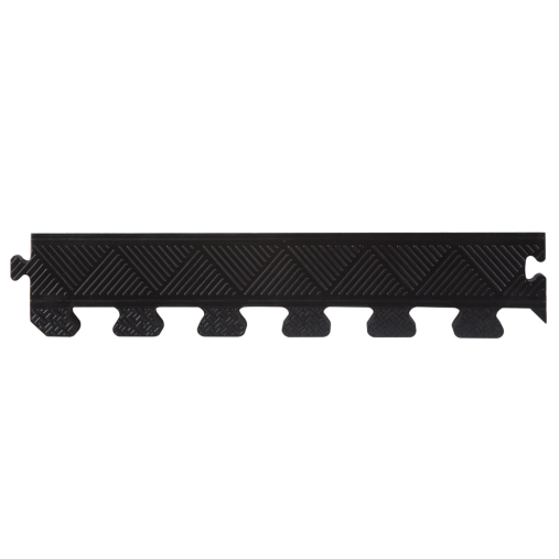 Бордюр для черного резинового коврика MB Barbell толщиной 12 мм