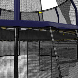 Батут UNIX line SUPREME GAME 16 ft (blue) + Basketball