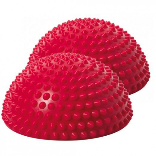 Массажная балансировочная полусфера TOGU Senso Balance Hedgehog красный Массажная балансировочная полусфера TOGU Senso Balance Hedgehog красный