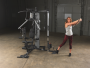 Силовой центр мультистанция Body-Solid G2B со стеком 73 кг и опцией Multi-Hip для проработки бедер, голеней и ягодиц