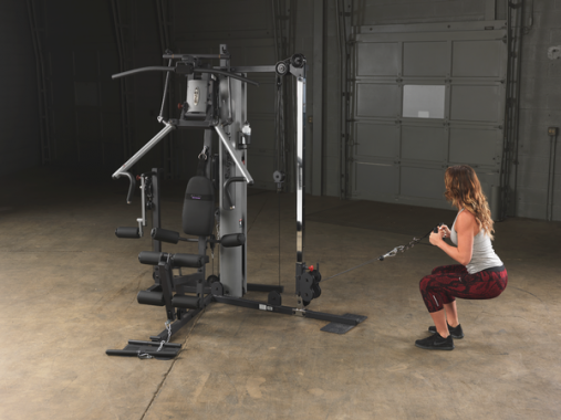 Силовой центр мультистанция Body-Solid G2B со стеком 73 кг и опцией Multi-Hip для проработки бедер, голеней и ягодиц