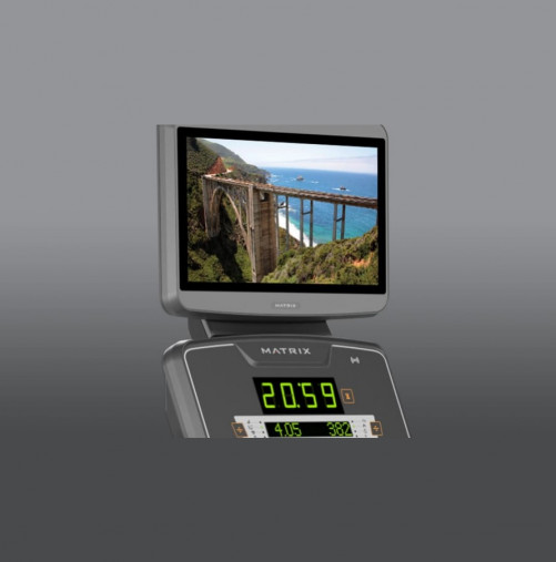 Вертикальный велотренажер Matrix Lifestyle. Консоль LED Вертикальный велотренажер Matrix Lifestyle. Консоль LED