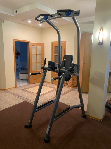 Пример товара в собранном виде силами сборщиков ФитнесДоктор - Турник-Пресс-Брусья Matrix Magnum A63C SILVER