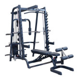 Body Solid GS348QP4 Многофункциональный тренажер Машина Смита со стеком 90кг