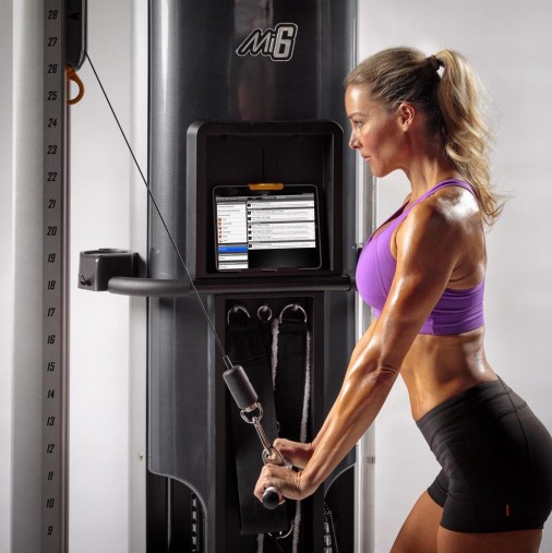 Силовой мультикомплекс функциональный тренажер Hoist Mi6 (максимальная комплектация, два стека по 91 кг)