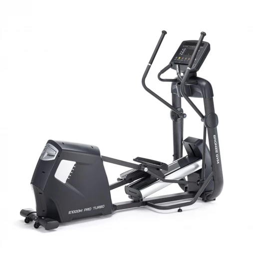 Эллиптический тренажер с автонаклоном профессиональный BRONZE GYM E1000M PRO TURBO (new)