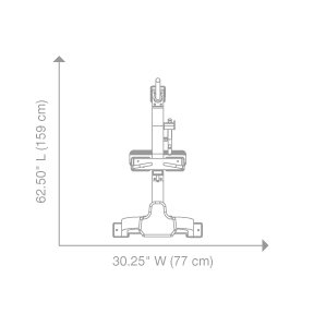 Икроножные мышцы Hoist RPL-5363 тренажер нагружаемый дисками