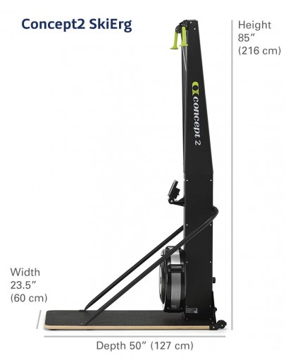 Лыжный тренажер Concept2 SkiErg PM5 с подставкой FloorStand в комплекте Лыжный тренажер Concept2 SkiErg PM5 с подставкой FloorStand в комплекте