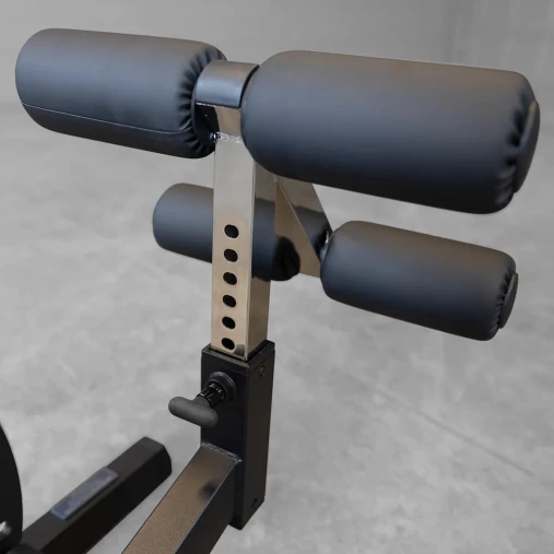 Универсальная регулируемая силовая скамья Body-Solid GFID31 (черная) для пресса, упражнений со штангой и гантелями