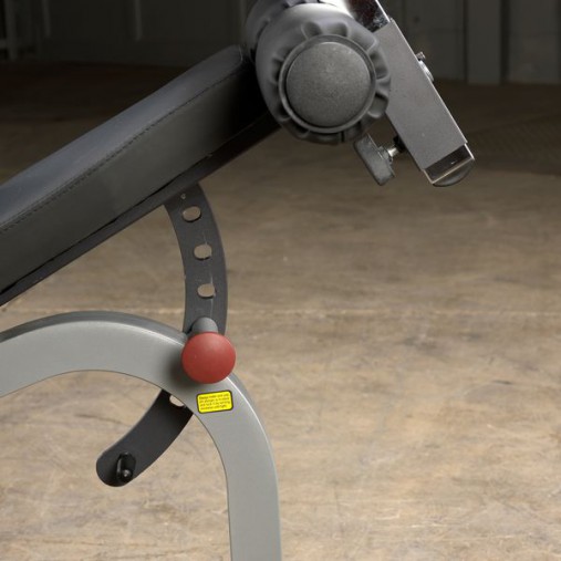 Универсальная регулируемая силовая скамья Body-Solid GFID31 (черная) для пресса, упражнений со штангой и гантелями