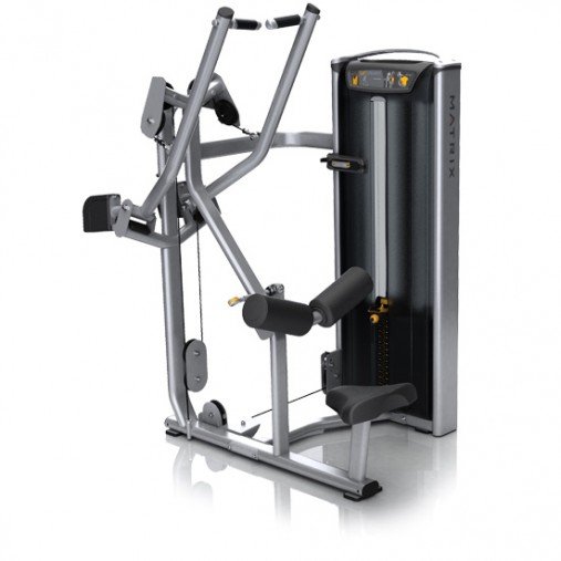 Независимая верхняя тяга Matrix Versa Plus VS-S33P грузоблочный тренажер, вес стека 104 кг.