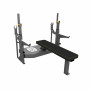 Скамья-стойка домкратная для жима лежа со страховочными упорами DHZ Olimpic Bench A3146